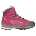 Lowa Hiking Shoes Tucana GTX (Trekking, Split Leather-Textile, Waterproof) Bordeaux/Rose Ladies